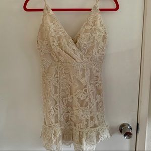 All over lace mini dress SOLD